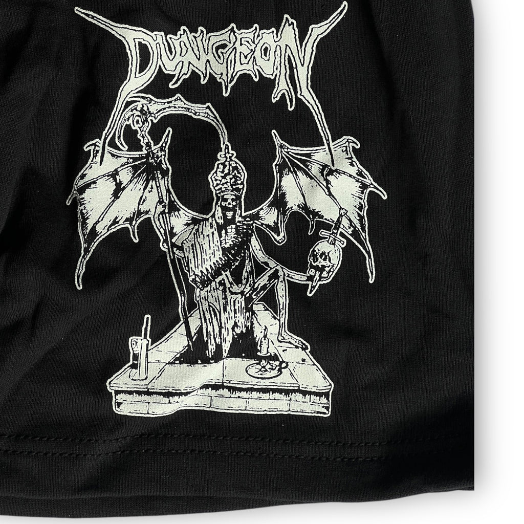 Dungeon Grave Retreat Shorts detail