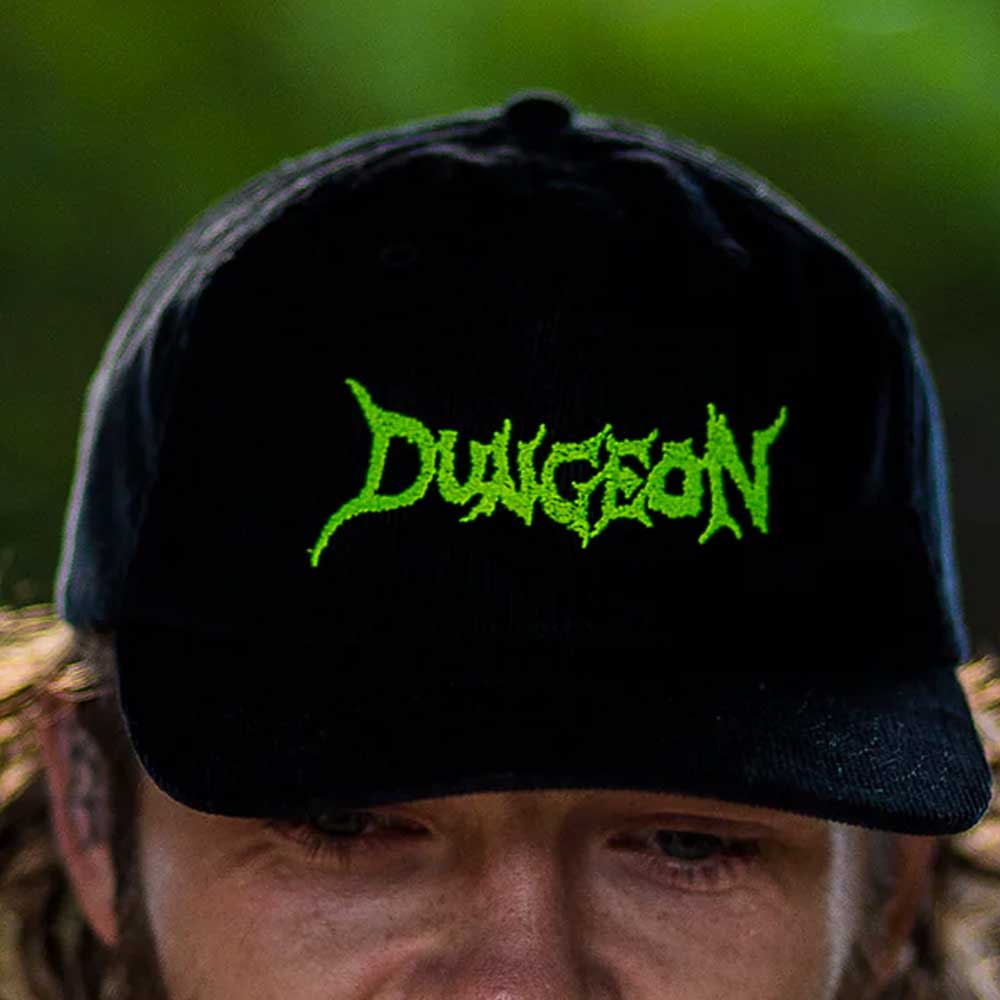 Dungeon Scrawl Logo cord cap model