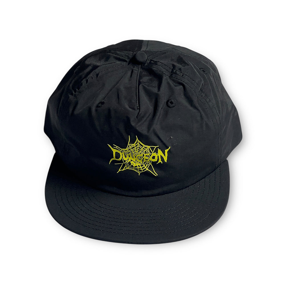 Dungeon Web Logo surf cap front