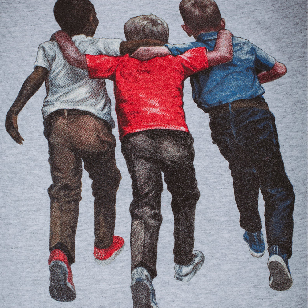 Fucking Awesome The Kids Are Alright crew sweat detail