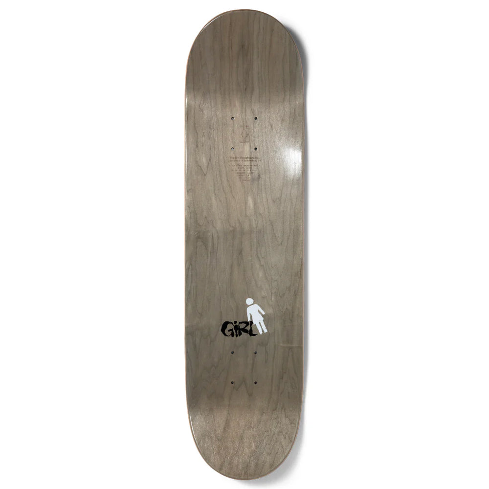 Girl Skateboards Rowan Davis Giant Metal OG deck top