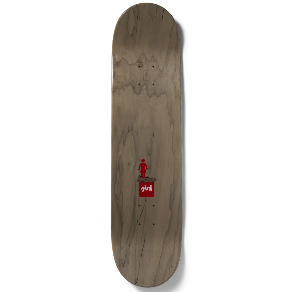 Girl Skateboards Jeron Hecox Portrait Deck 7.5 top