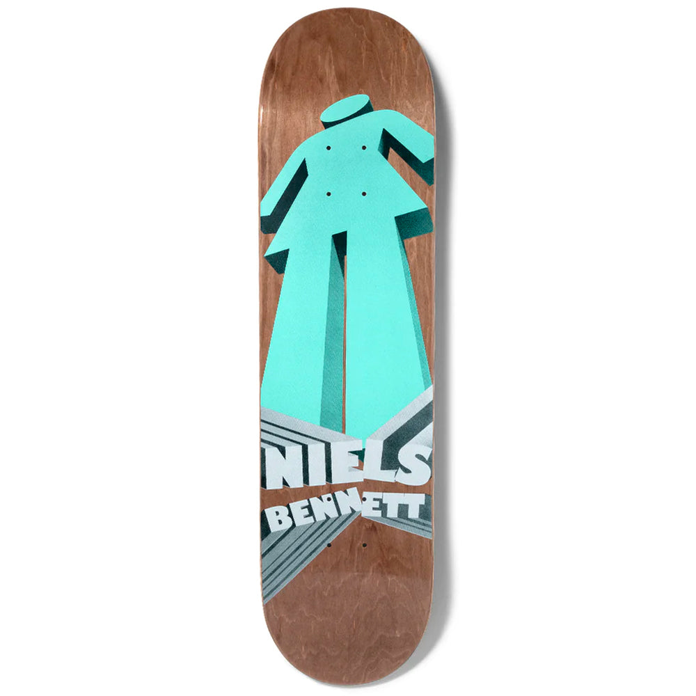 Girl Skateboards Niels Bennett Herspective deck