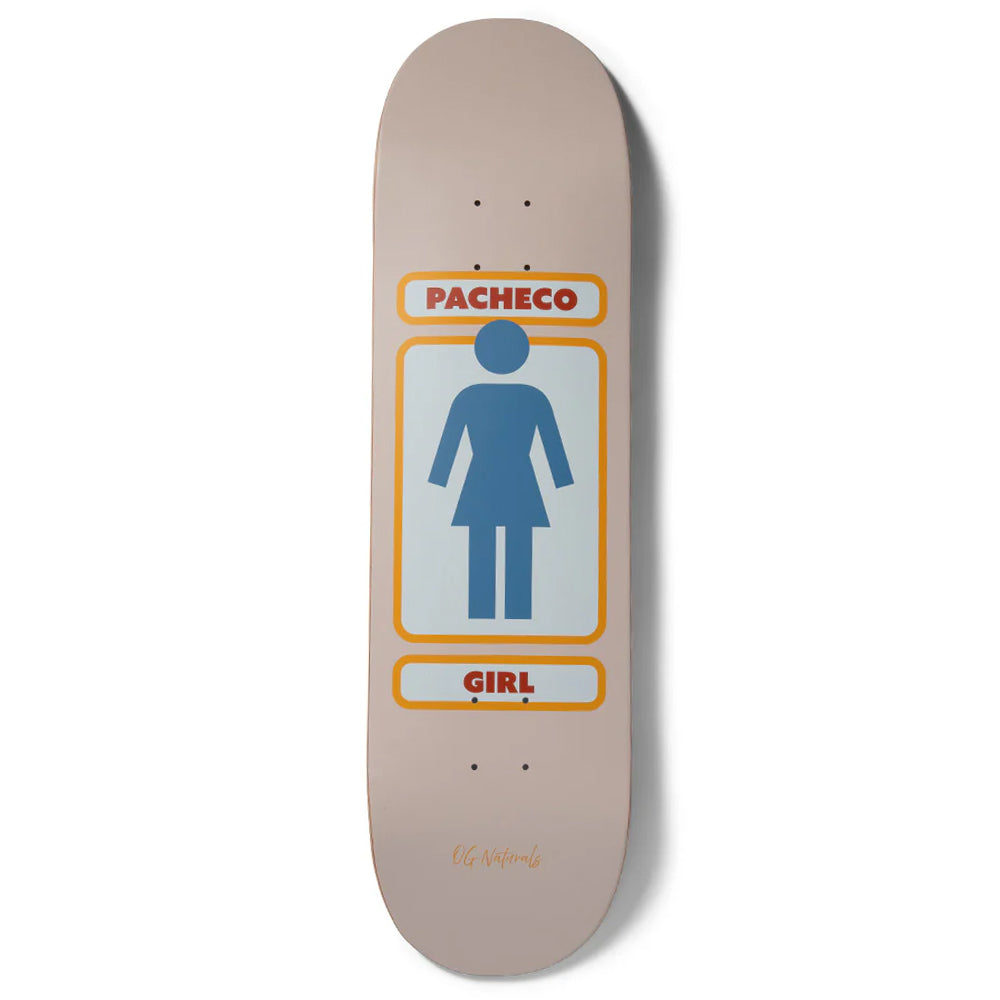 Girl Skateboards Tyler Pacheco OG Naturals deck 8.37