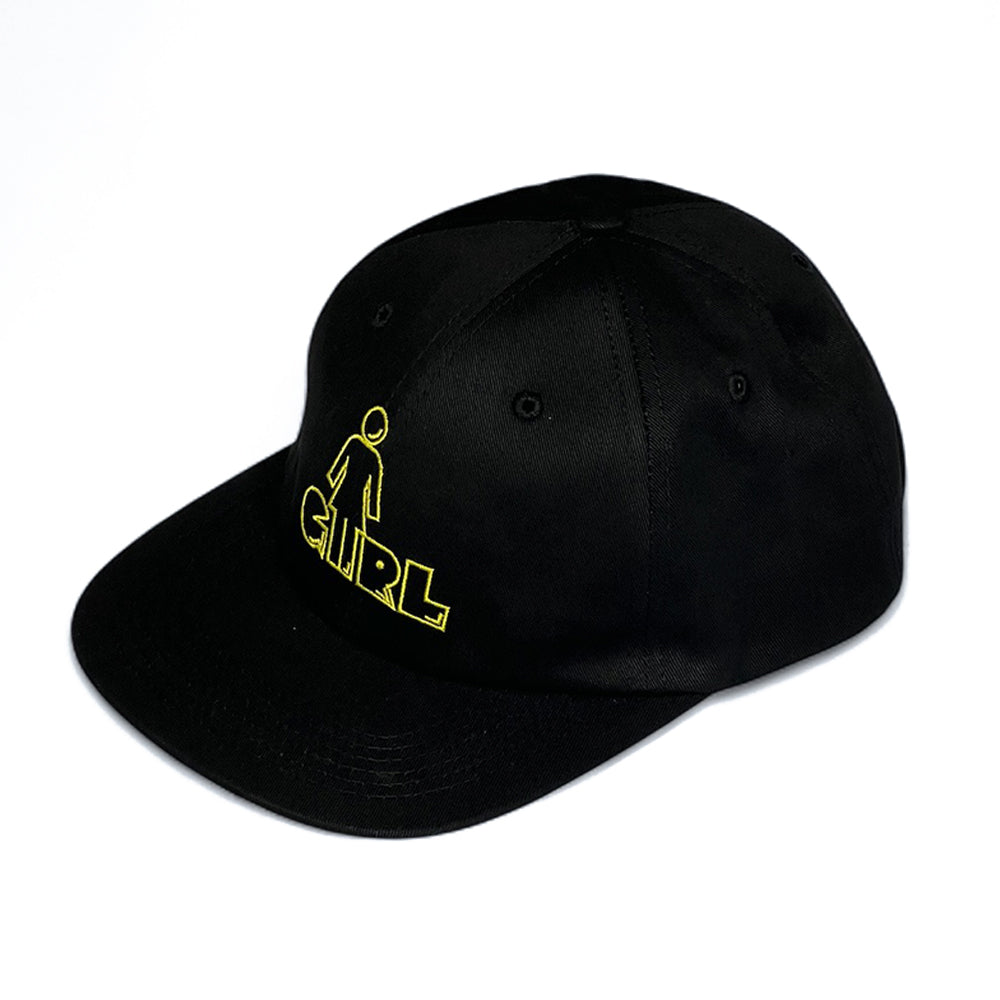 Girl Skateboards Pac Man Snapback cap black