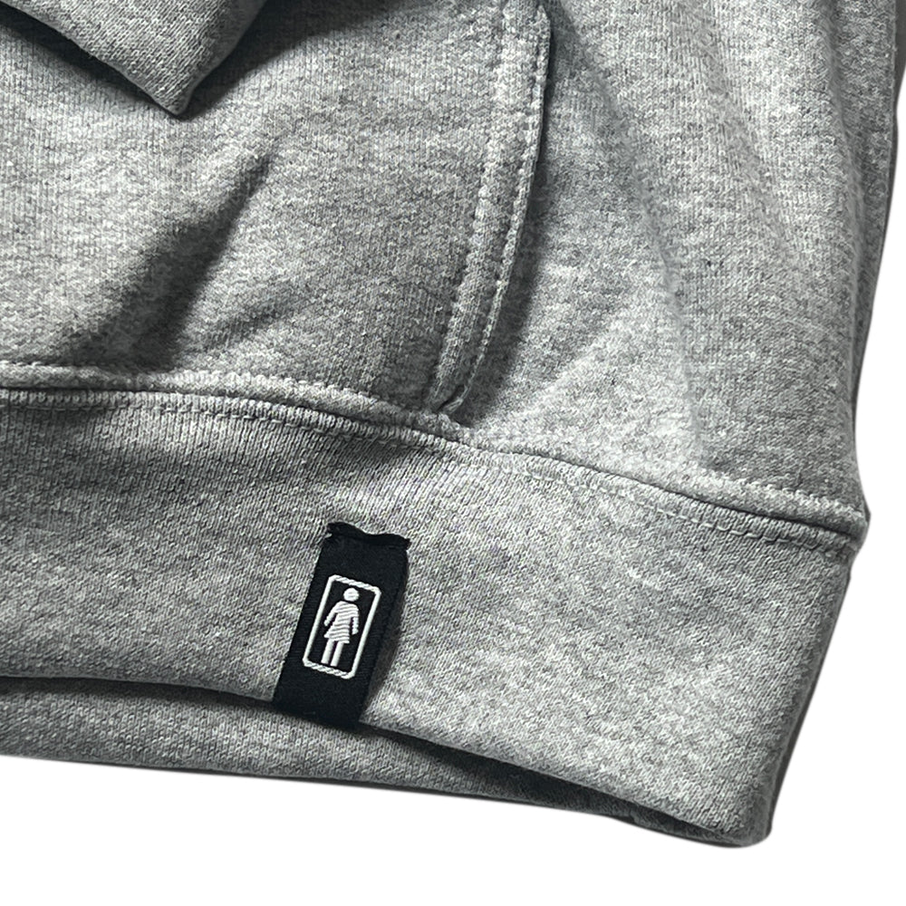 Girl Skateboards WE-OG Birmingham Hooded Sweat grey