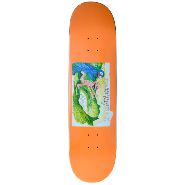 Glue Skateboards Ostrowski Come Alone And Play deck