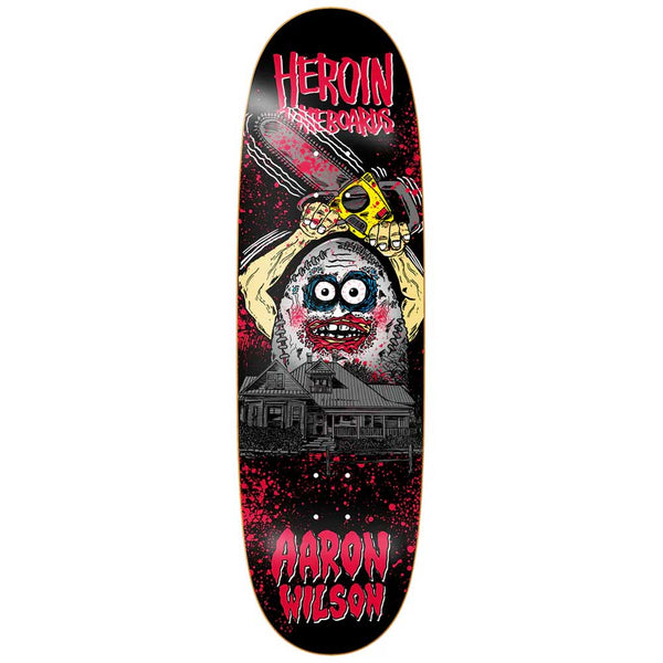 Heroin Skateboards Wilson Teggxas Egg 2 Deck 8.88