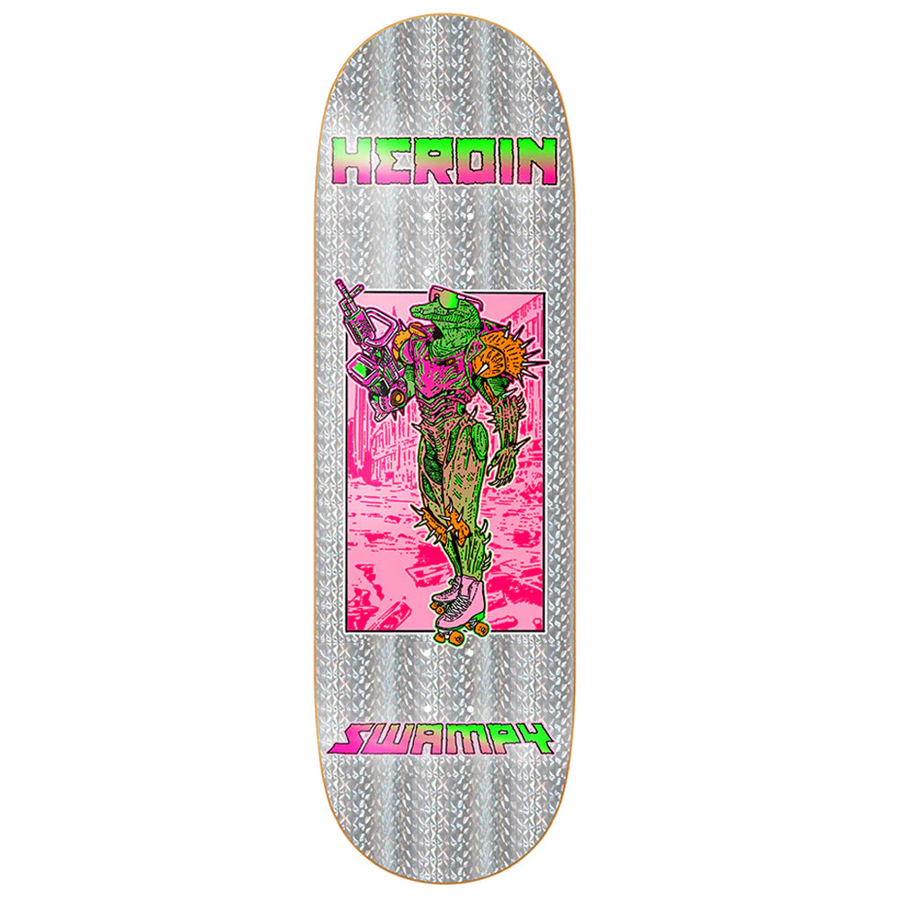 Heroin Skateboards Swampy Hellscape deck