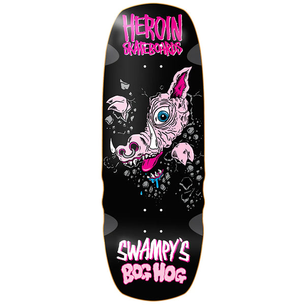 Heroin Skateboards Swampy's Bog Hog deck