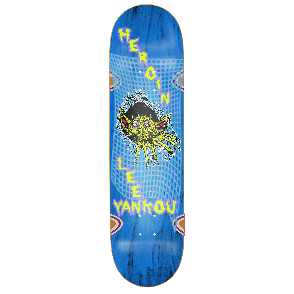 Heroin Skateboards Yankou Imp Invader deck 8.25