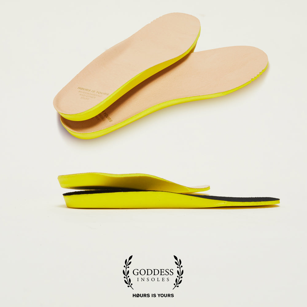 goddess insoles for Hours Footwear Cohiba SL30 Vintage Gold
