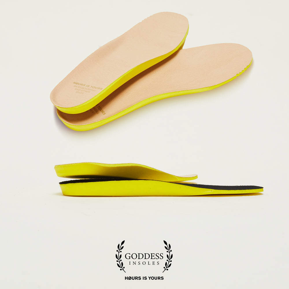 goddess insoles for Hours Footwear Cohiba SL30 Vintage Gold