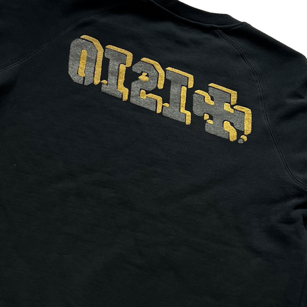 Ideal Skateboard Supply 0121 Stencil crew sweat back detail