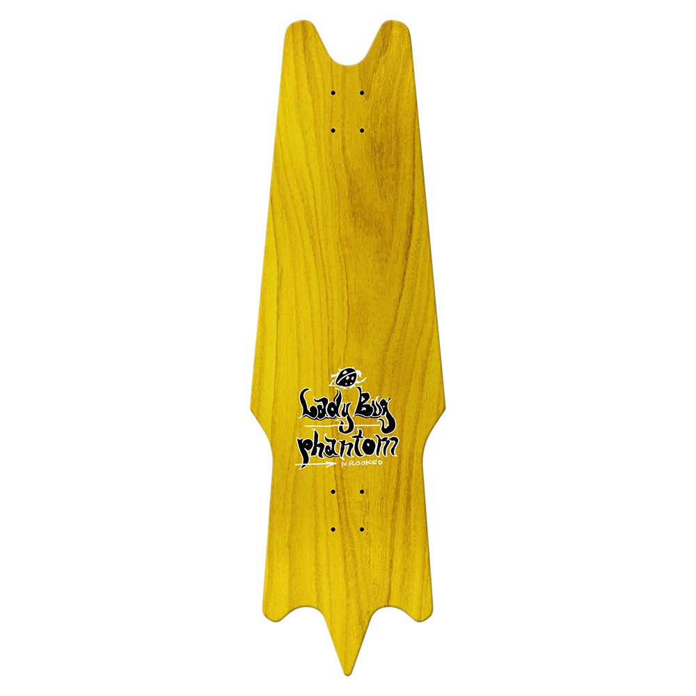 Krooked Skateboards Ladybug Phantom deck top
