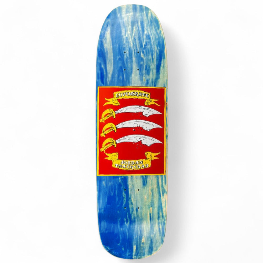 Lovenskate Thackeray 3 Seaxes deck 9" wide