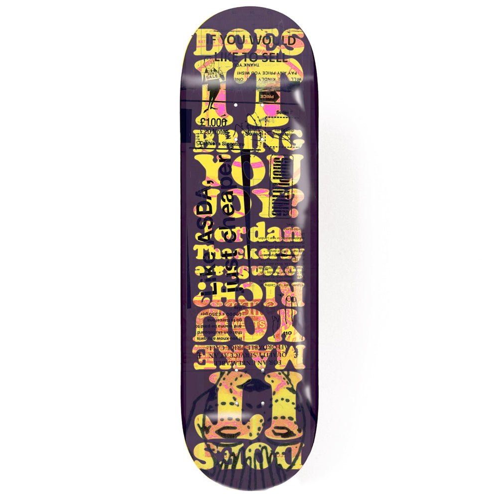 Lovenskate Jordan Thackeray Does It Bring Joy? deck
