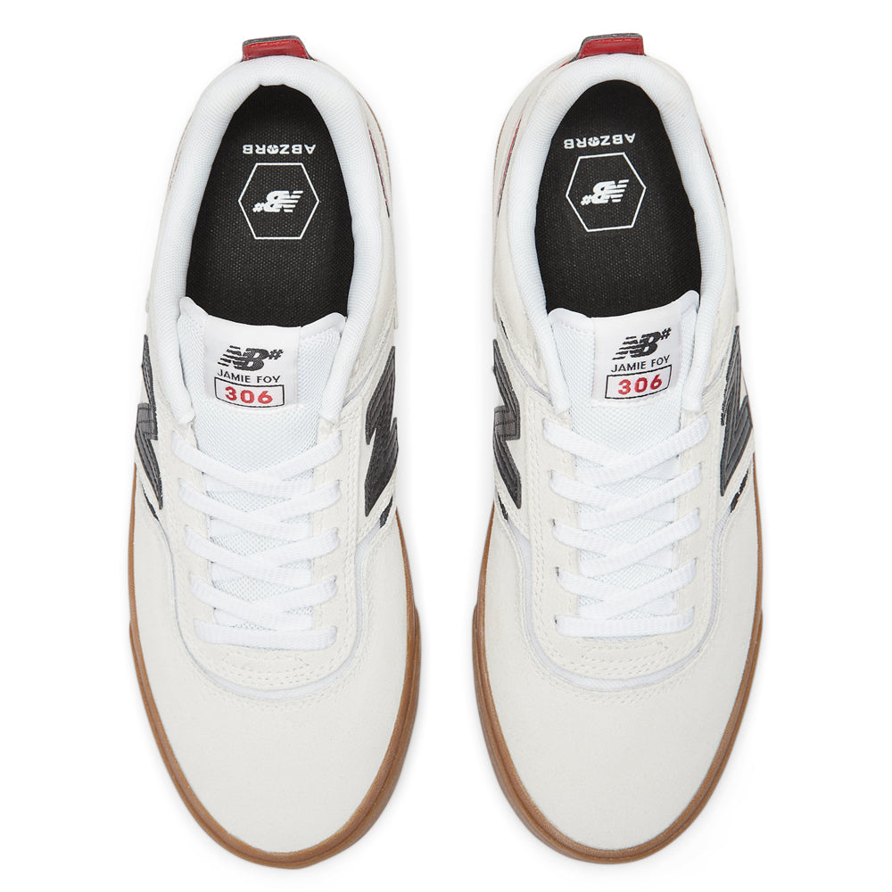 New Balance 306 Sea Salt Black pair above