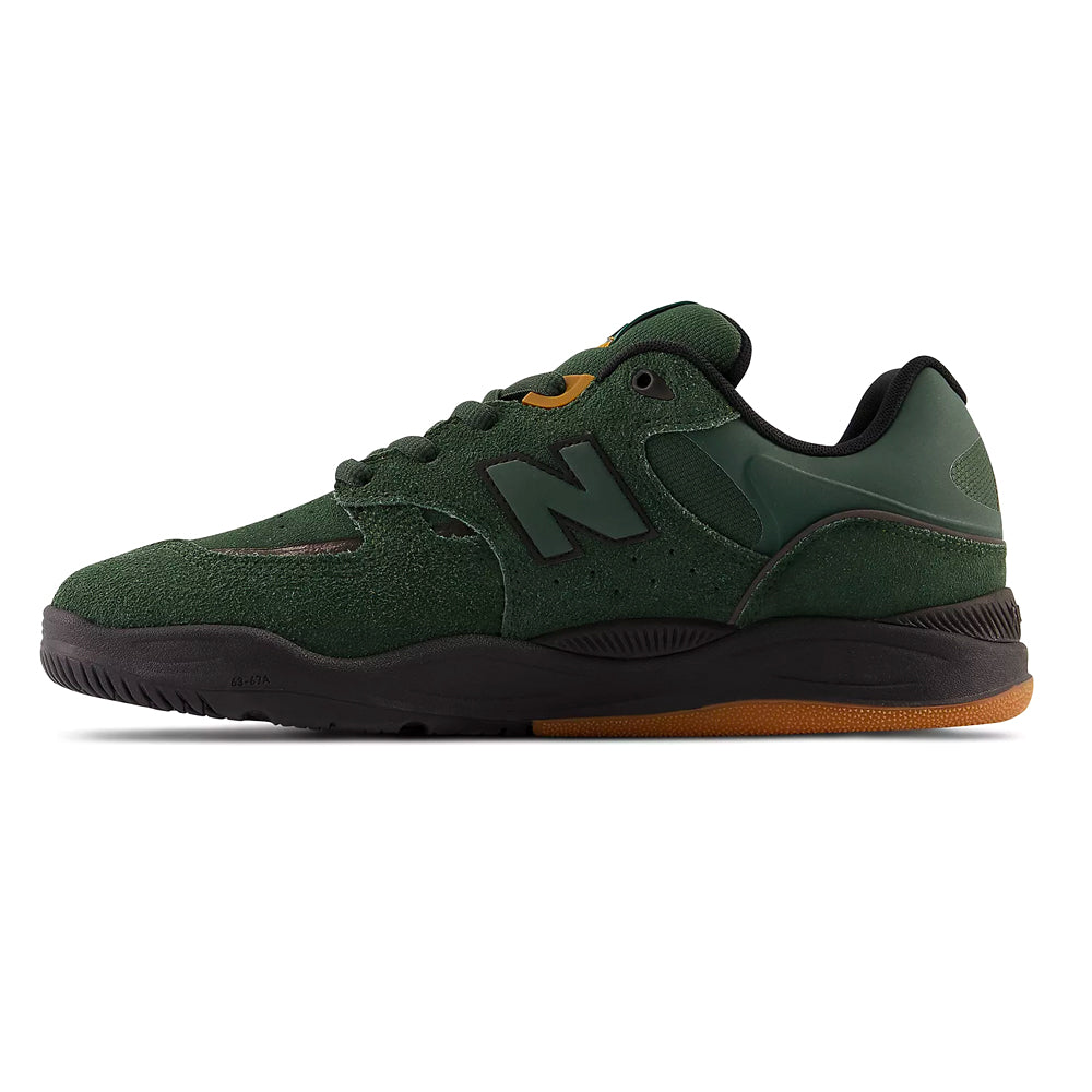 New Balance Numeric Forest Green / Black instep