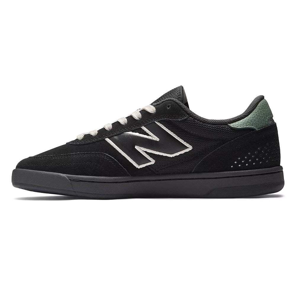 NB Numeric 440 V2 Black With White Skate Shoe