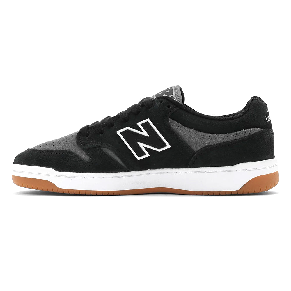 New Balance Numeric 480 Black With Grey instep