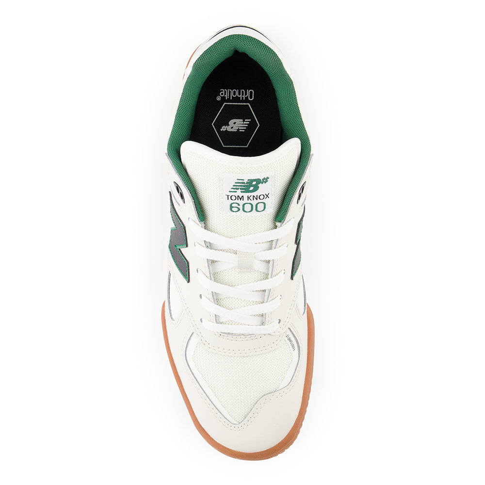 New Balance Numeric 600 Tom Knox white above