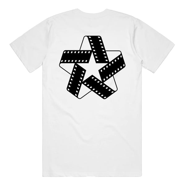 North Skateboard Magazine Film Star Logo T-Shirt back