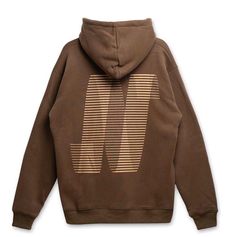 North Skateboard Magazine N Logo Hood Brown