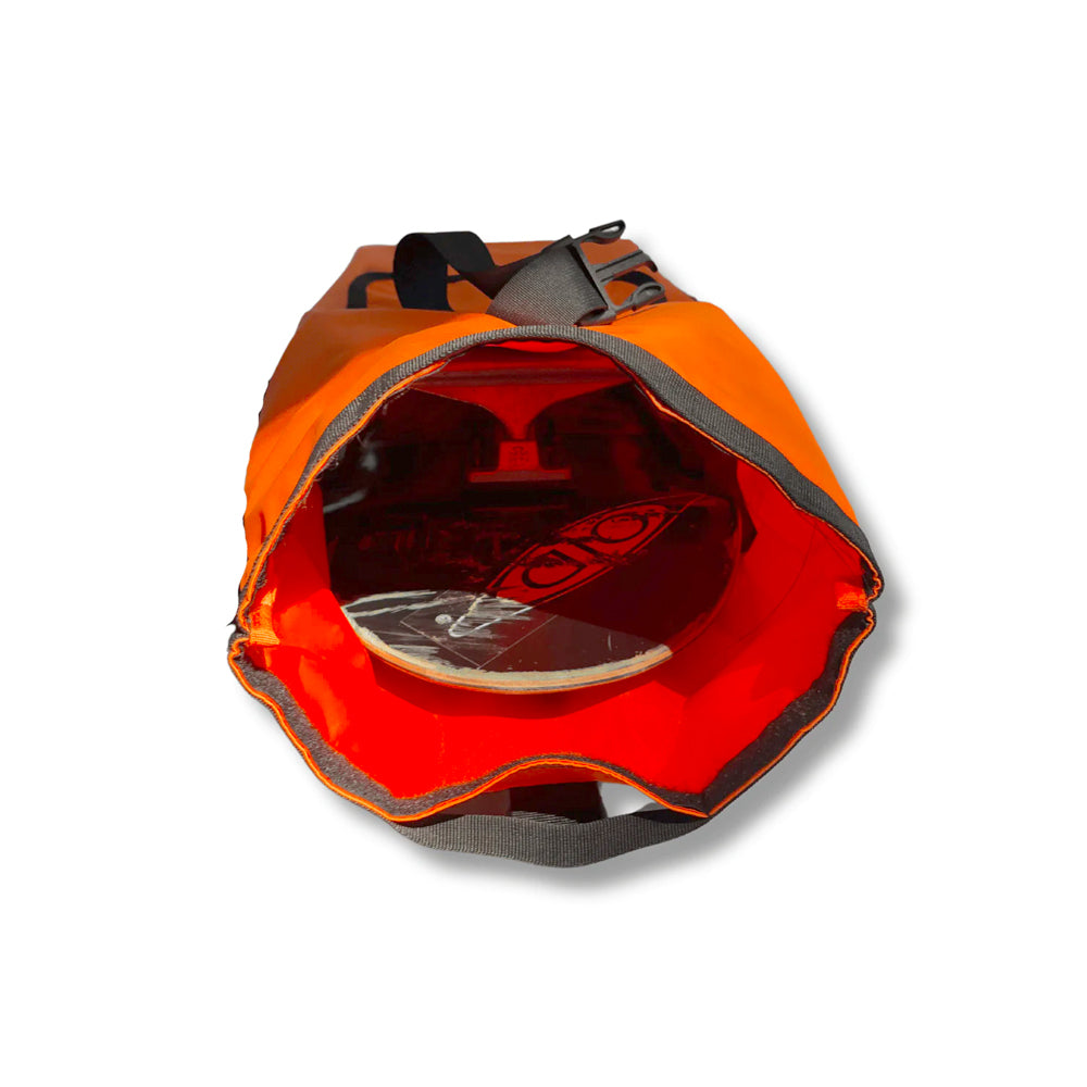 OID Everyday Skatepack orange top open