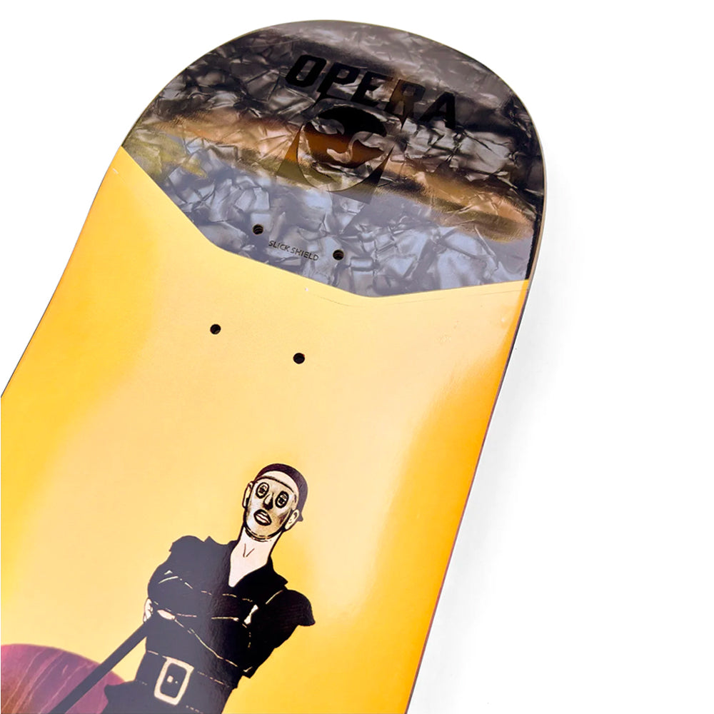 Opera Skateboards Executioner Slick deck detail