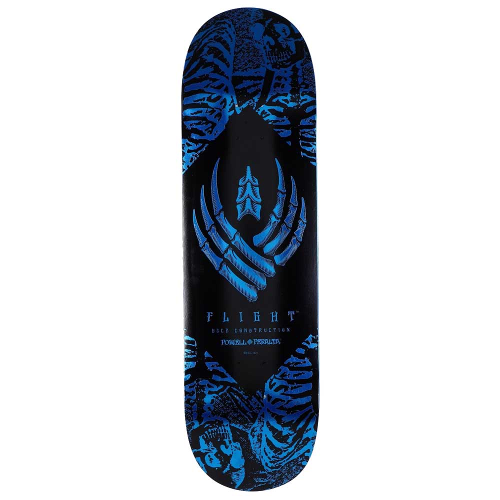 Powell Peralta Foil Skeleton Flight Deck 8.75