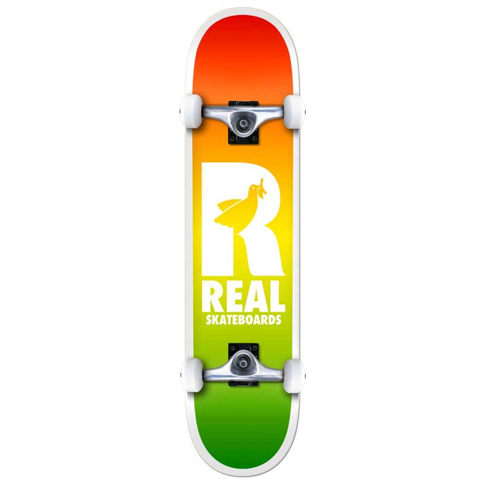 Real Skateboards Be Free Fades Complete Small Skateboard