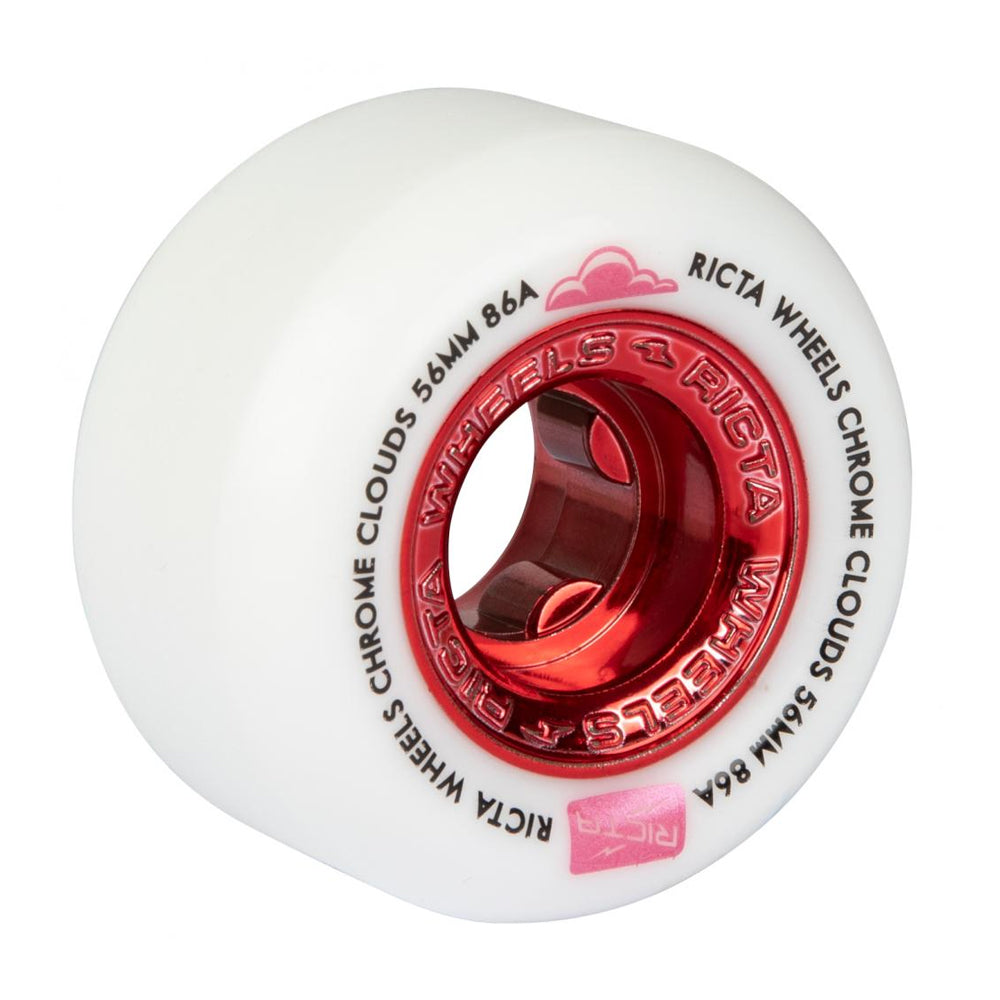 Ricta Chrome Clouds cruiser wheels 56 oblique