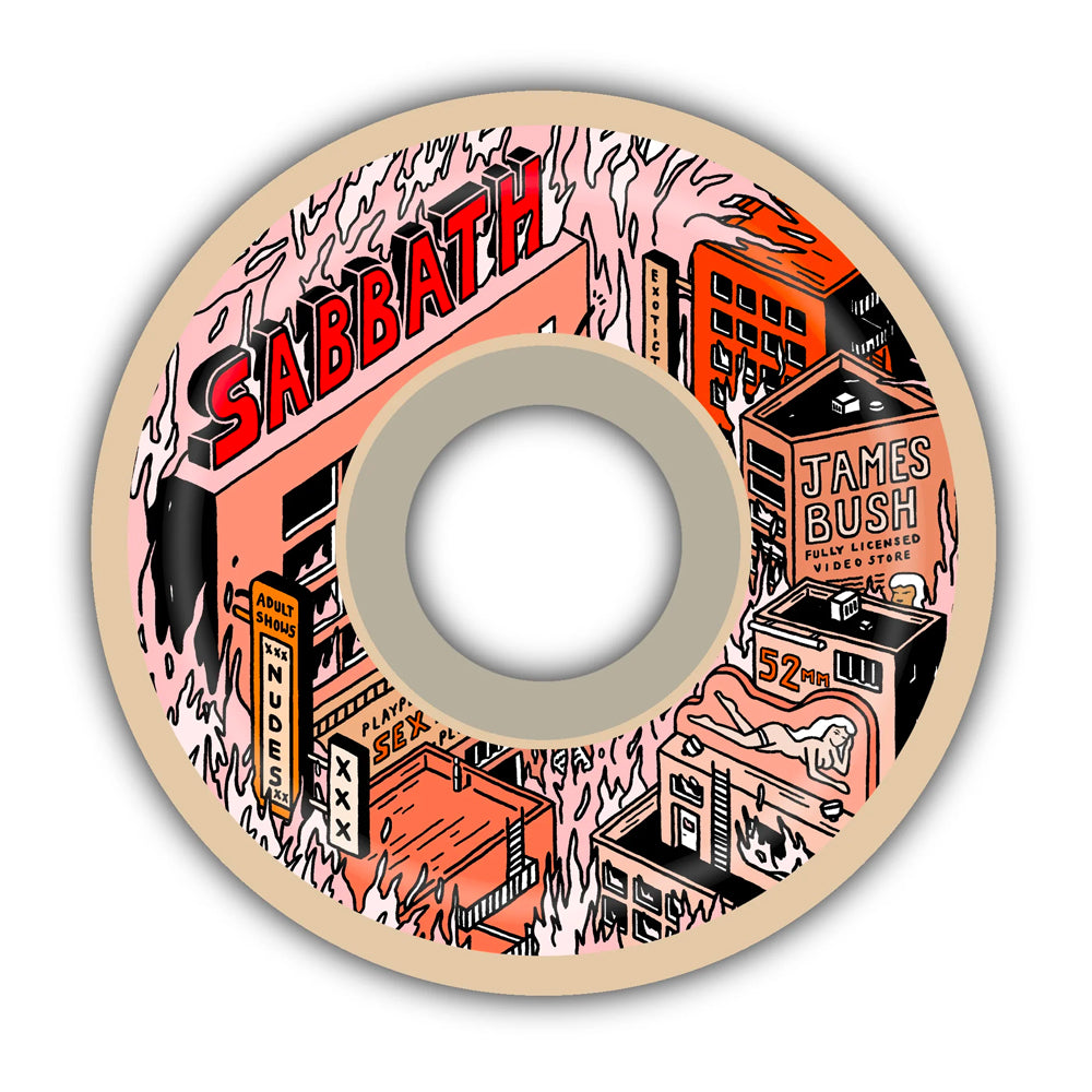 Sabbath James Bush Sin City Pro Conical wheels