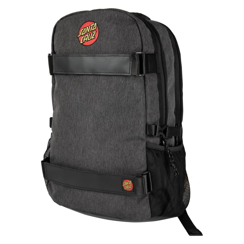 Santa Cruz Classic Dot skate backpack oblique