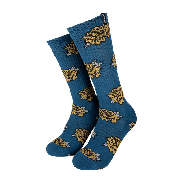 Santa Cruz Dressen Roses Sock blue