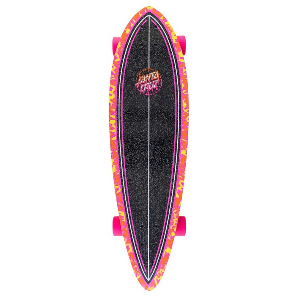 Santa Cruz Toxic Dot Pintail Cruiser Skateboard