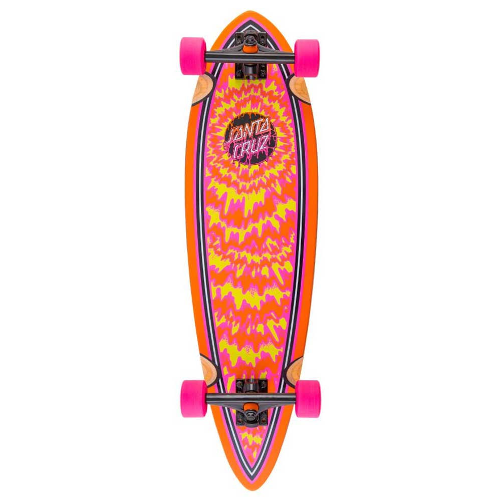 Santa Cruz Toxic Dot Pintail Cruiser Skateboard graphic
