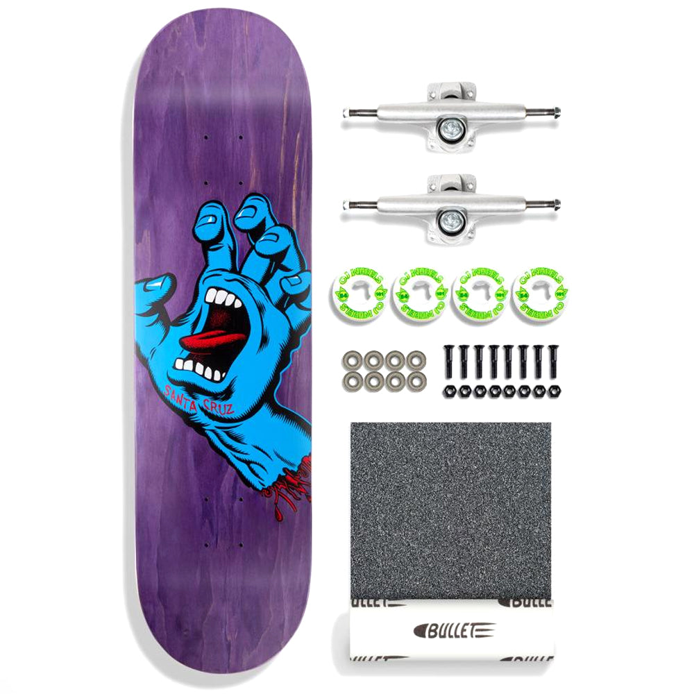 Santa Cruz Screaming Hand Complete Kit 8.375