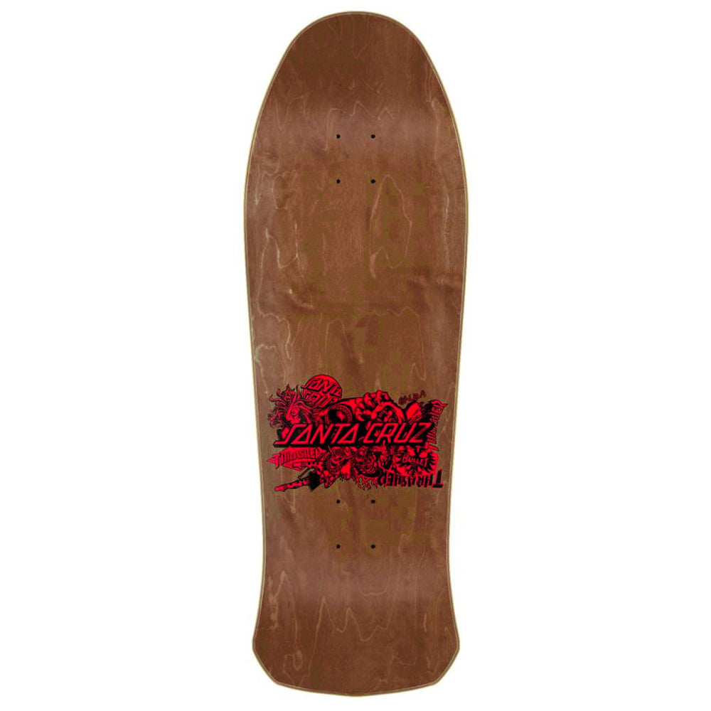 Santa Cruz X Thrasher Salba Oops deck top