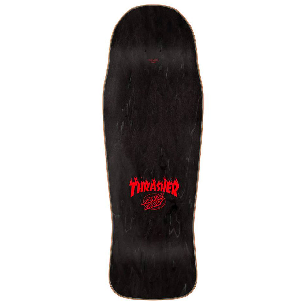 Santa Cruz X Thrasher Erick Winkowski Primeval deck top