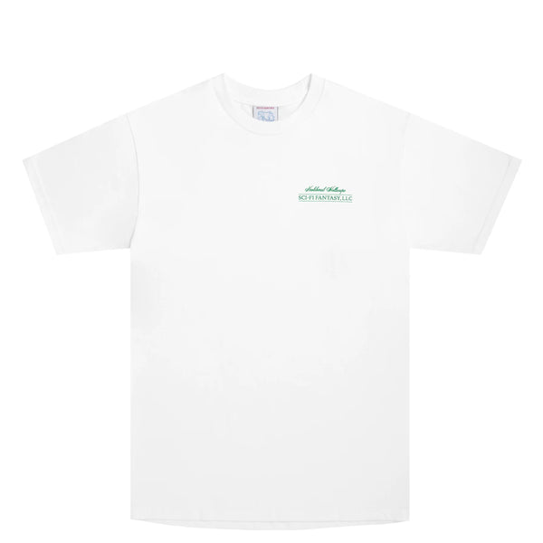 Sci-Fi Fantasy Neoliberal T-Shirt white