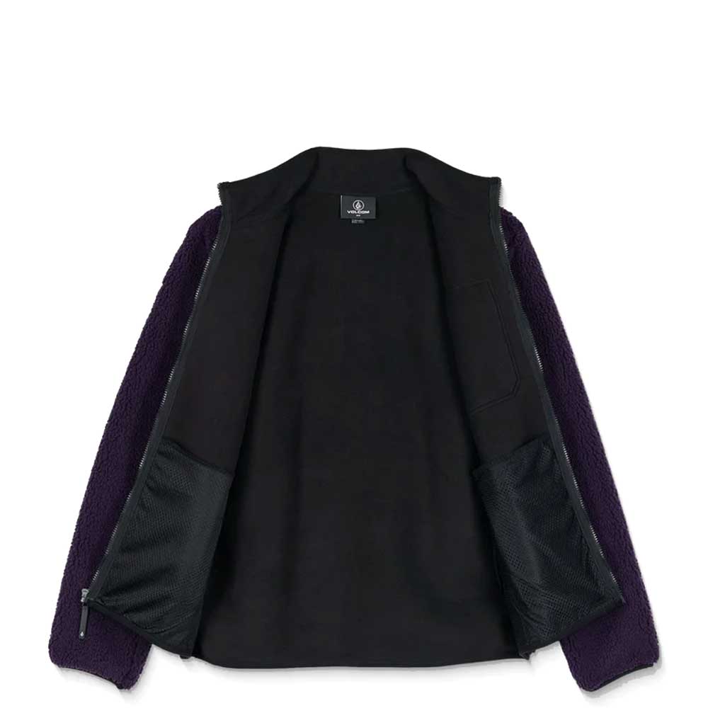 Volcom Muzzar Fuzzar Zip Sherpa Sweatshirt