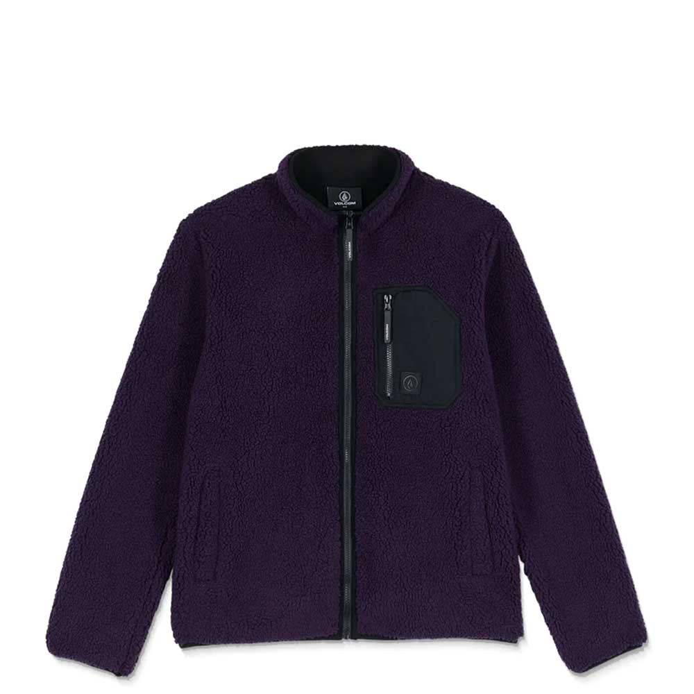 Volcom Muzzar Fuzzar Zip Sherpa Sweatshirt