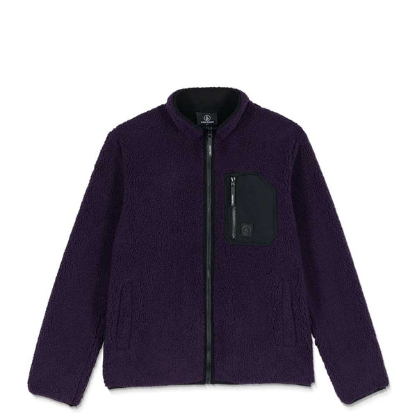 Volcom Muzzar Fuzzar Zip Sherpa Sweatshirt