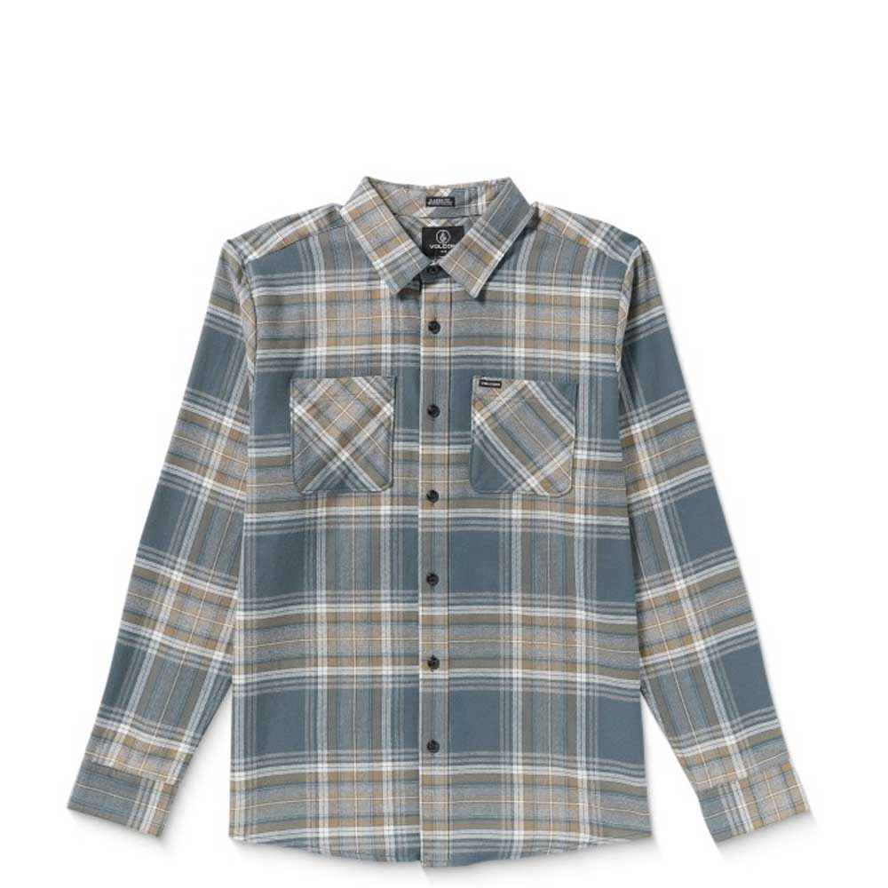 Volcom Clothing Netastone plaid long sleeve shirt