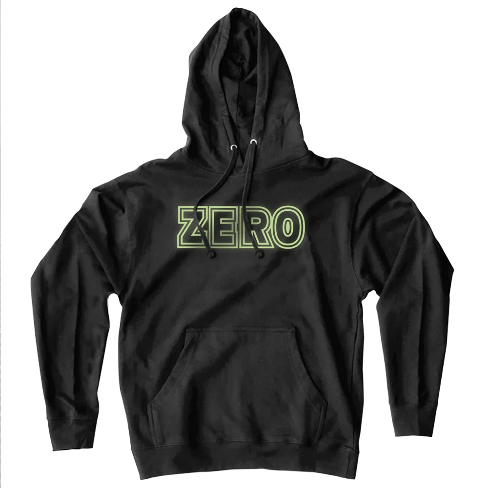 Zero Skateboards GITD hood aglow