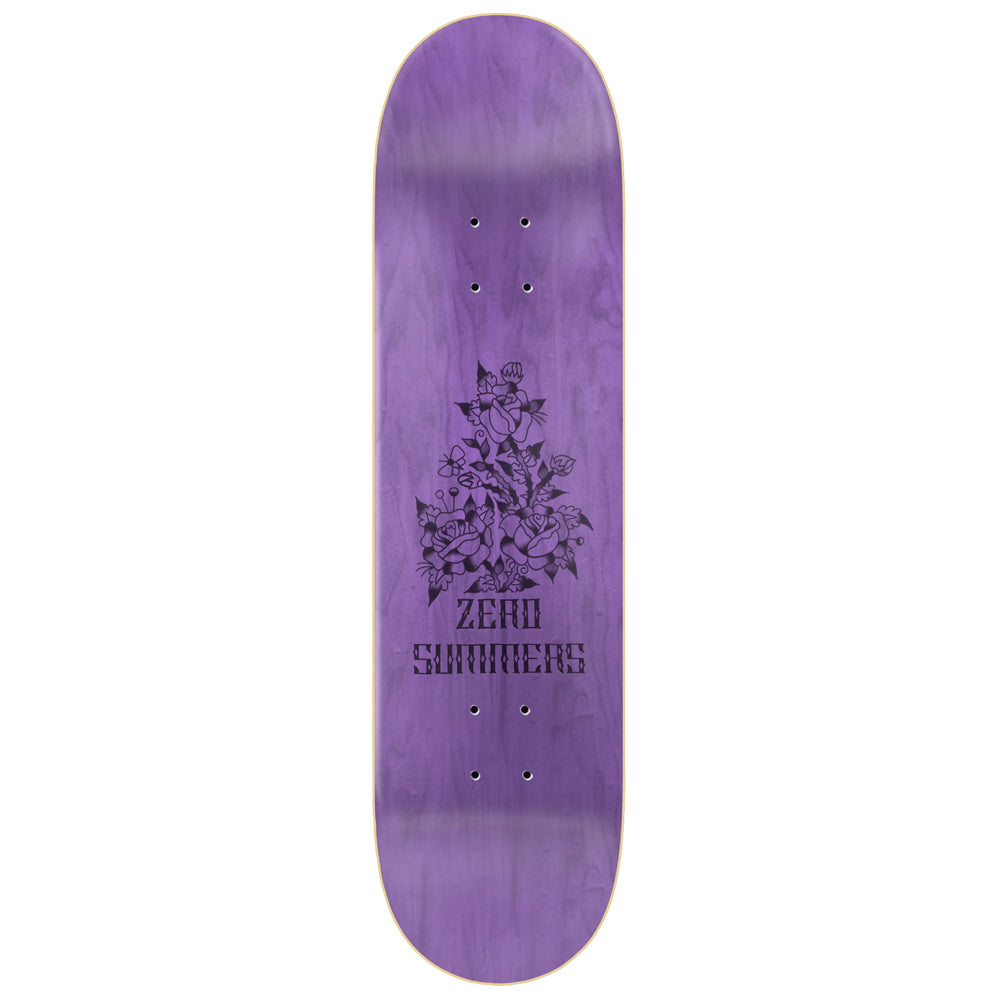 Zero Skateboards Summers X Nik Stipo deck top