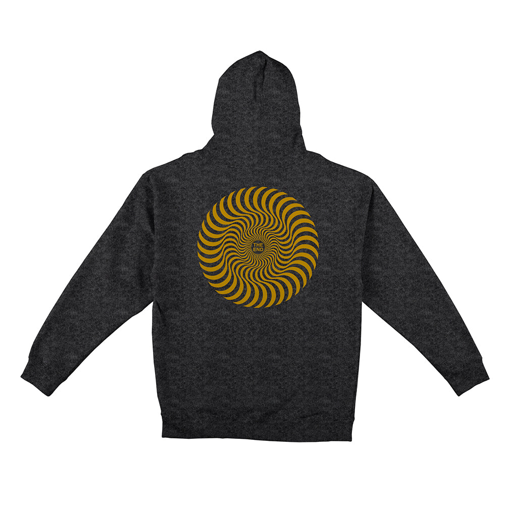 Spitfire Wheels Classic Swirl Hooded Sweat back