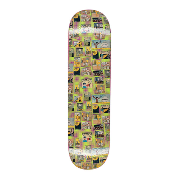 Fucking Awesome Comic Neon Green deck